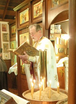 Guest Priest at Holy Assumption Monastery, Calistoga CA (Theophany Eve 2020)