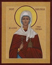 St. Anastasia Deliverer from Potions (sample)