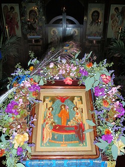 Icon of the Dormition of the Most Holy Theotokos